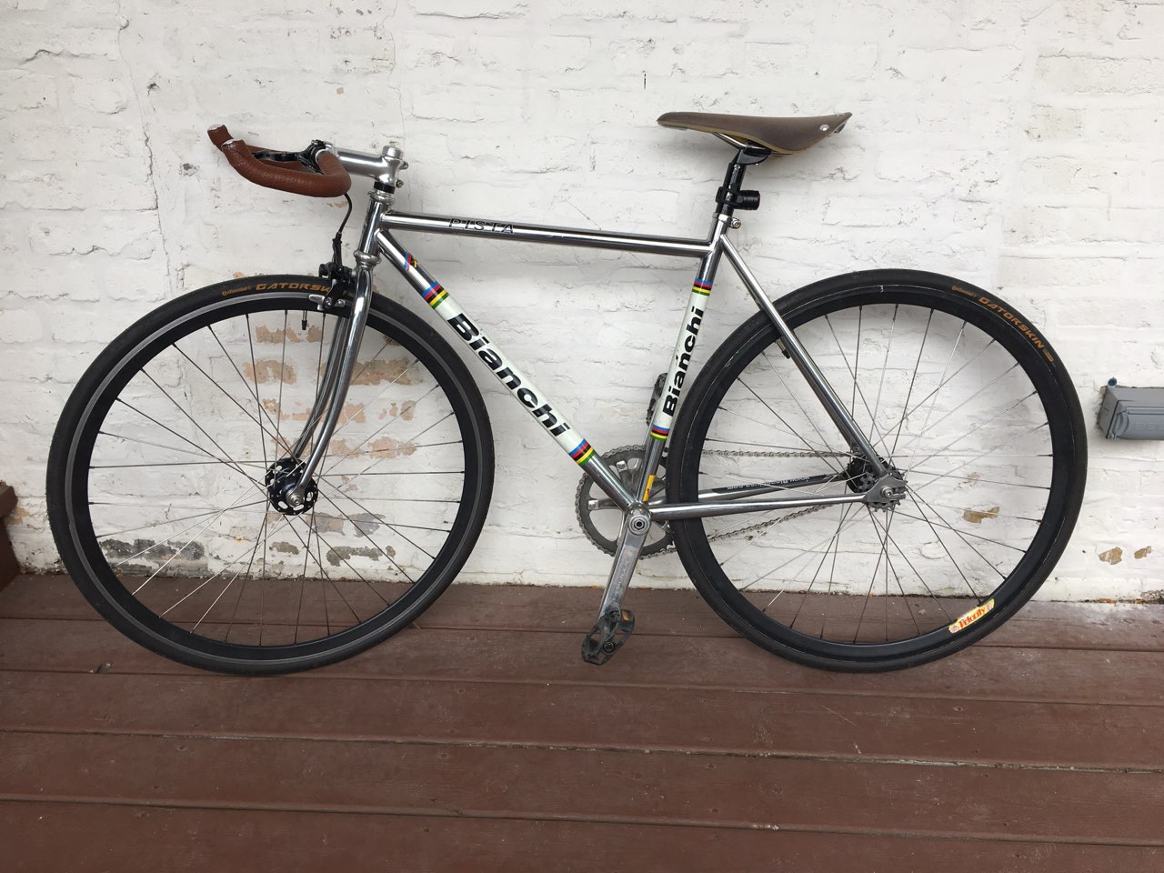 Bianchi Pista Chrome Steel 2012
