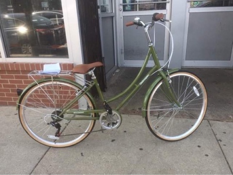 Retrospec Beaumont City Bike, 7-Speed Step-Thru